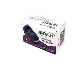 Oximetro G Tech de Pulso para Dedo Oled Graph
