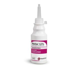 Riohex 0,5% Solucao Alcoolica Clorexidina RioQuimica 100ml