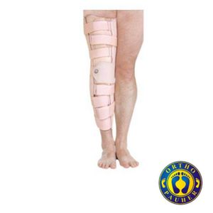 Imobilizador de Joelho Brace Pauher Ortho Pauher Fixo Estreito