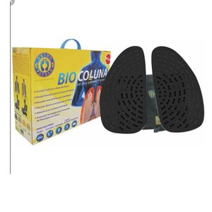 Bio Coluna Encosto Ortopedico Dinamico e Flexivel Ortho Pauher Preto
