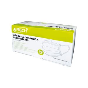 Mascara Descartavel Tripla G Tech Branco