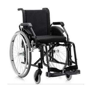 Cadeira De Rodas Jaguaribe Fit Preta 44cm