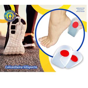 Calcanheira Silisporte Ortho Pauher Ponto Vermelho