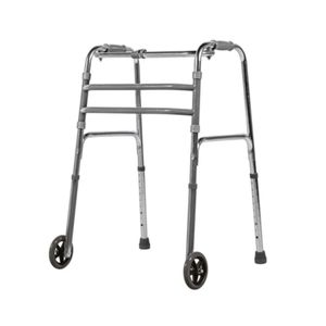 Andador Com Rodas de Aluminio Fixo e Dobrável Mercur
