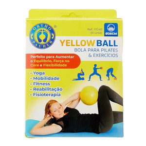 Bola para Pilates e Exercicios OrthoPauher Yellow Ball
