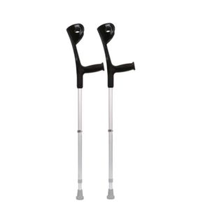 Muleta Canadense Fixa Pop Sequencial 110 Kg Preto Par