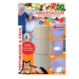Triturador e Amassador de Comprimidos Útil