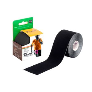 Bandagem Elastica Adesivo TMAX 5m x 5cm Preto