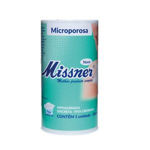 Fita Microporosa Missner Branca 10cm x 4,5m