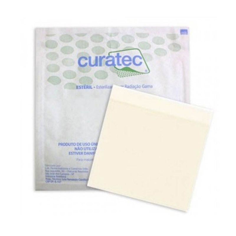 Curatec-Hidrocoloide-Plus-Extrafino-10x10cm-Unidade