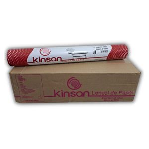 Lençol de Papel em Rolo Kinsan 50 cm X 50 m Caixa Fechada com 6 unidades