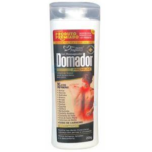 Gel Massageador Domador Premium Suave Fragance 15 ativos