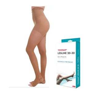 Meia de Compressao VENOSAN LEGLINE AT 20-30 Pe Aberto Olinda