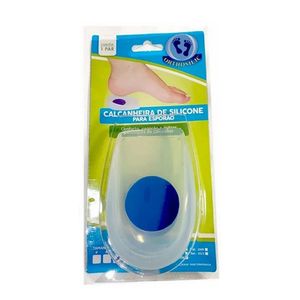 Calcanheira Alta com Ponto Azul de Silicone para Esporao Orthosilic