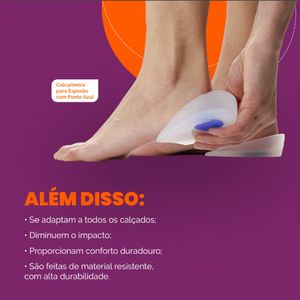 Calcanheira para Esporao Hidrolight com Ponto Azul