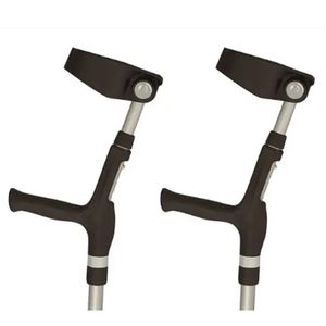 Muleta Canadense Articulada Mercur Preta Par